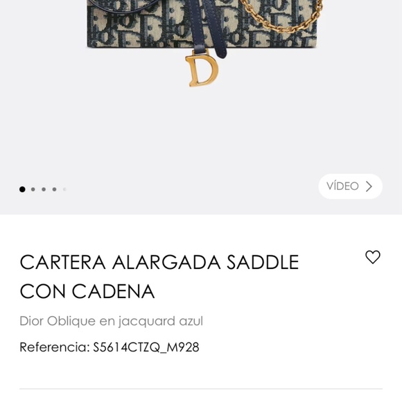 *authentic* Christian Dior Saddle Purse with wallet - Picture 11 of 11